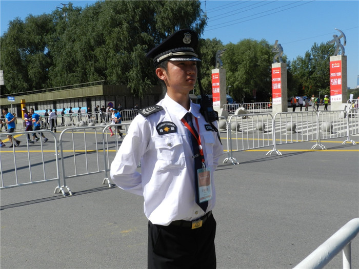 2017沈陽馬拉松安保現(xiàn)場(chǎng)